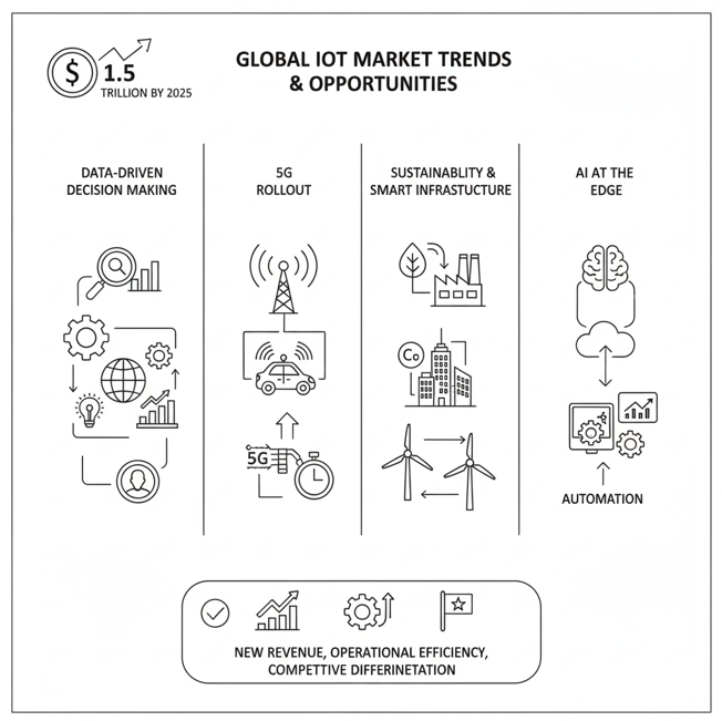 IoT 2025: How Azure Powers the Future of Connectivity global iot market trends & opportunities