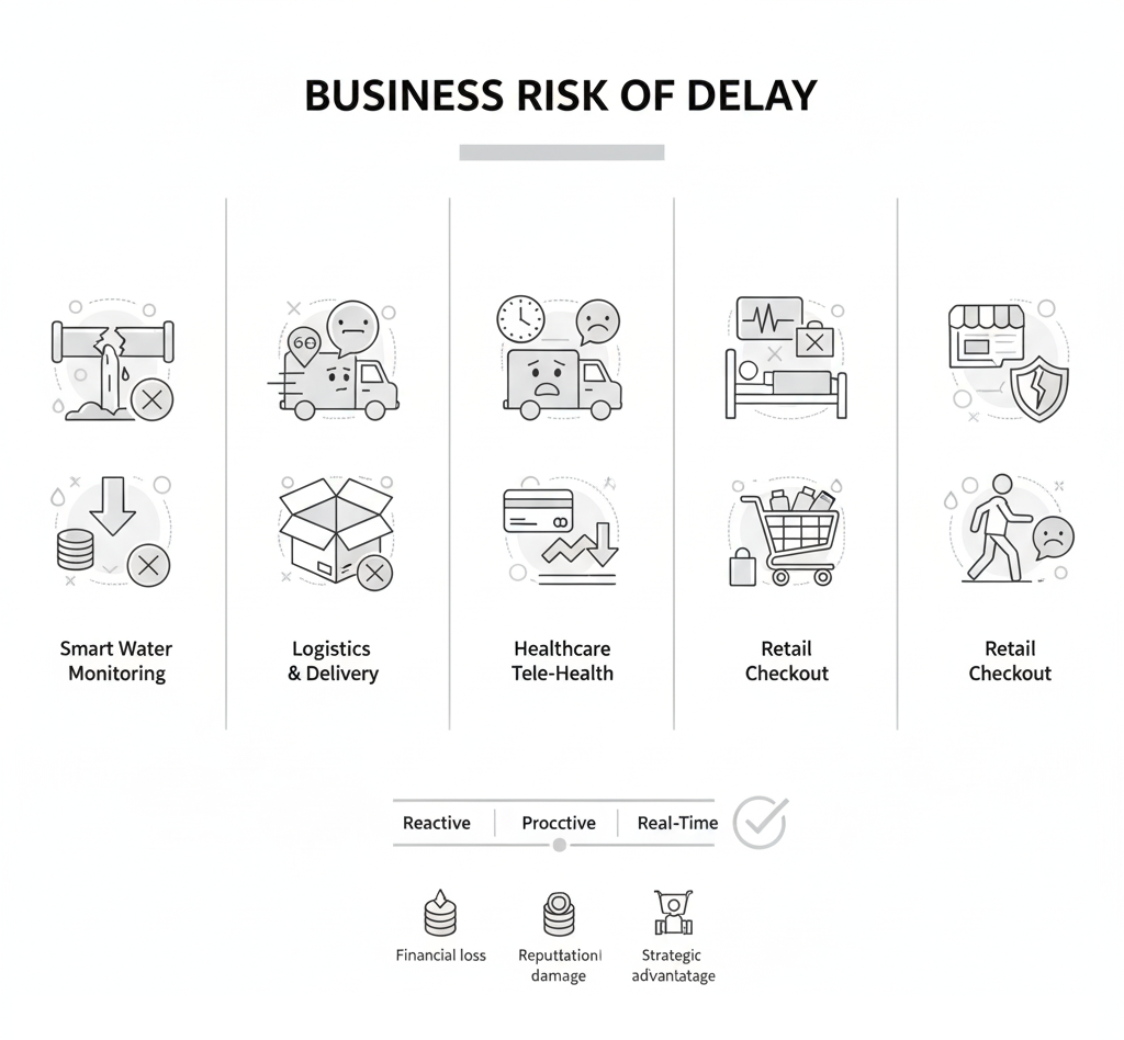 Azure IoT & AI: Powering Real-Time Edge Analytics the business risk of delay