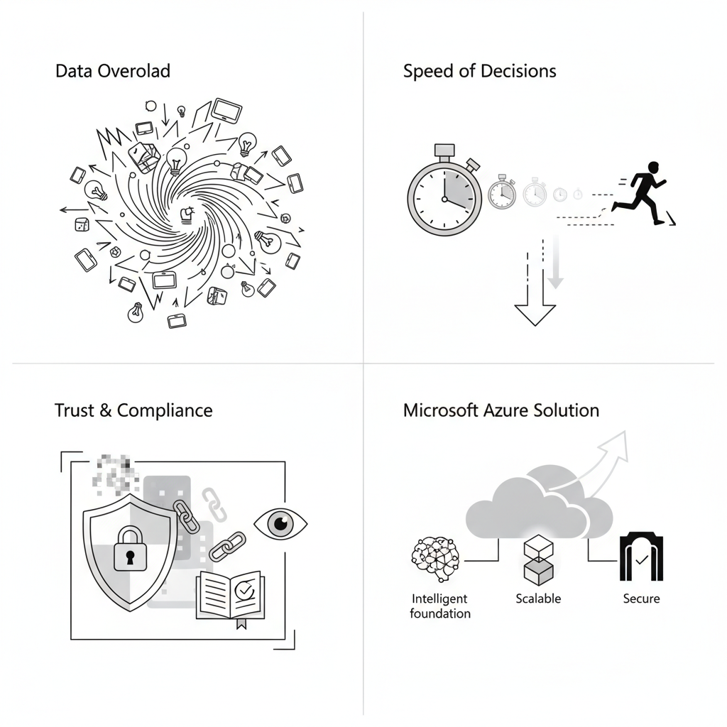 the triple challenge data, speed, and trust 